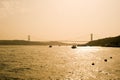 Bosporus Bridge Istanbul, Turkey Royalty Free Stock Photo