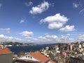 Bosporus bridge in Istanbul, Turkey Royalty Free Stock Photo