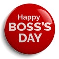 Happy Boss Day Greeting Symbol