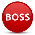 Boss special red round button