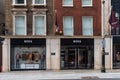 Boss luxury fashion store in Bond Street in the West End of London