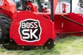 BOSS Snowplow Snow Plow Thrower and Trademark Logo