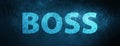 Boss special blue banner background