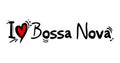 Bossa Nova music style Royalty Free Stock Photo