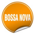 bossa nova sticker Royalty Free Stock Photo