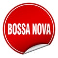 bossa nova sticker Royalty Free Stock Photo