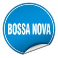 bossa nova sticker Royalty Free Stock Photo