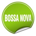 bossa nova sticker Royalty Free Stock Photo