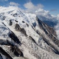Bossons and Taconnaz Glaciers