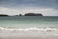 Bosta Beach on the Isle of Lewis in Scotland. Royalty Free Stock Photo