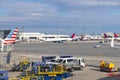 Boston Airport, Boston, Massachusetts, USA Royalty Free Stock Photo