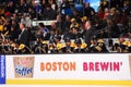Boston Bruins bench.