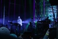 Bon Iver in concert at Boston Calling Royalty Free Stock Photo