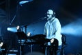 Bon Iver in concert at Boston Calling Royalty Free Stock Photo