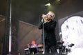 Boston Calling - The National in Concert Royalty Free Stock Photo