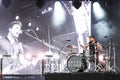Royal Blood in concert at Boston Calling