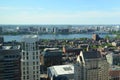 Boston Charles River and Back Bay, Boston Royalty Free Stock Photo