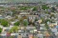 Boston Charlestown Houses, Massachusetts, USA Royalty Free Stock Photo