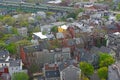 Boston Charlestown Houses, Massachusetts, USA Royalty Free Stock Photo