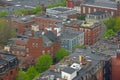 Boston Charlestown Houses, Massachusetts, USA Royalty Free Stock Photo