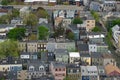 Boston Charlestown Houses, Massachusetts, USA Royalty Free Stock Photo