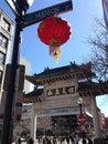 Boston China town Entrance