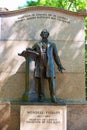 Boston Common Wendell Phillips monument