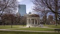 The Boston Commons Royalty Free Stock Photo