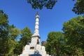 Boston Commons Soldier`s and Sailor`s Monument Royalty Free Stock Photo