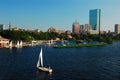 Boston Community Boating Royalty Free Stock Photo