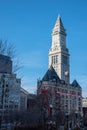 Boston Custom House in the financial district