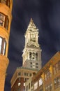 Boston Custom House Tower Royalty Free Stock Photo