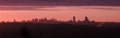 Boston dawn skyline