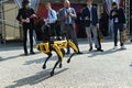 Boston Dinamics present Spot a multi-purpose robodog at new technology fair