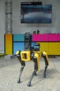 Boston Dinamics present Spot a multi-purpose robodog at new technology fair