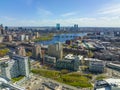 Boston Back Bay skyline, USA Royalty Free Stock Photo