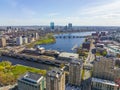 Boston Back Bay skyline, USA Royalty Free Stock Photo