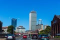 Boston downtown street traffic Massachusetts