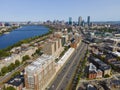 Boston Back Bay skyline, Massachusetts, USA Royalty Free Stock Photo