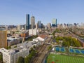 Boston Back Bay skyline, Massachusetts, USA Royalty Free Stock Photo