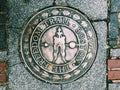 Boston Freedom Trail round Sign