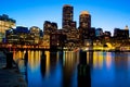 Boston Harbor Royalty Free Stock Photo