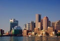 Boston Harbor Front Royalty Free Stock Photo