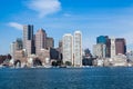 Boston Harbor Skyline Royalty Free Stock Photo