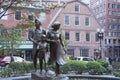 Boston Irish Famine Monument Royalty Free Stock Photo