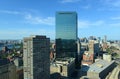 Boston Back Bay Skyline, Massachusetts, USA Royalty Free Stock Photo