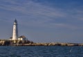 Boston Lighthouse Royalty Free Stock Photo
