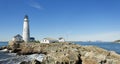 Boston Lighthouse Royalty Free Stock Photo
