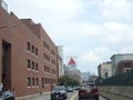 Boston Ma CITGO sign, & WHOOP fitness sign near Fenway Park
