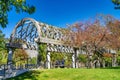 BOSTON, MA - OCTOBER 2015: Christopher Columbus Waterfront Park on a beautiful sunny day Royalty Free Stock Photo